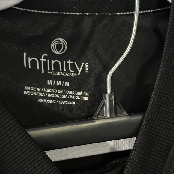 Infinity by Cherokee men's scrubs size medium jacket/shirt/pants - Picture 3 of 10